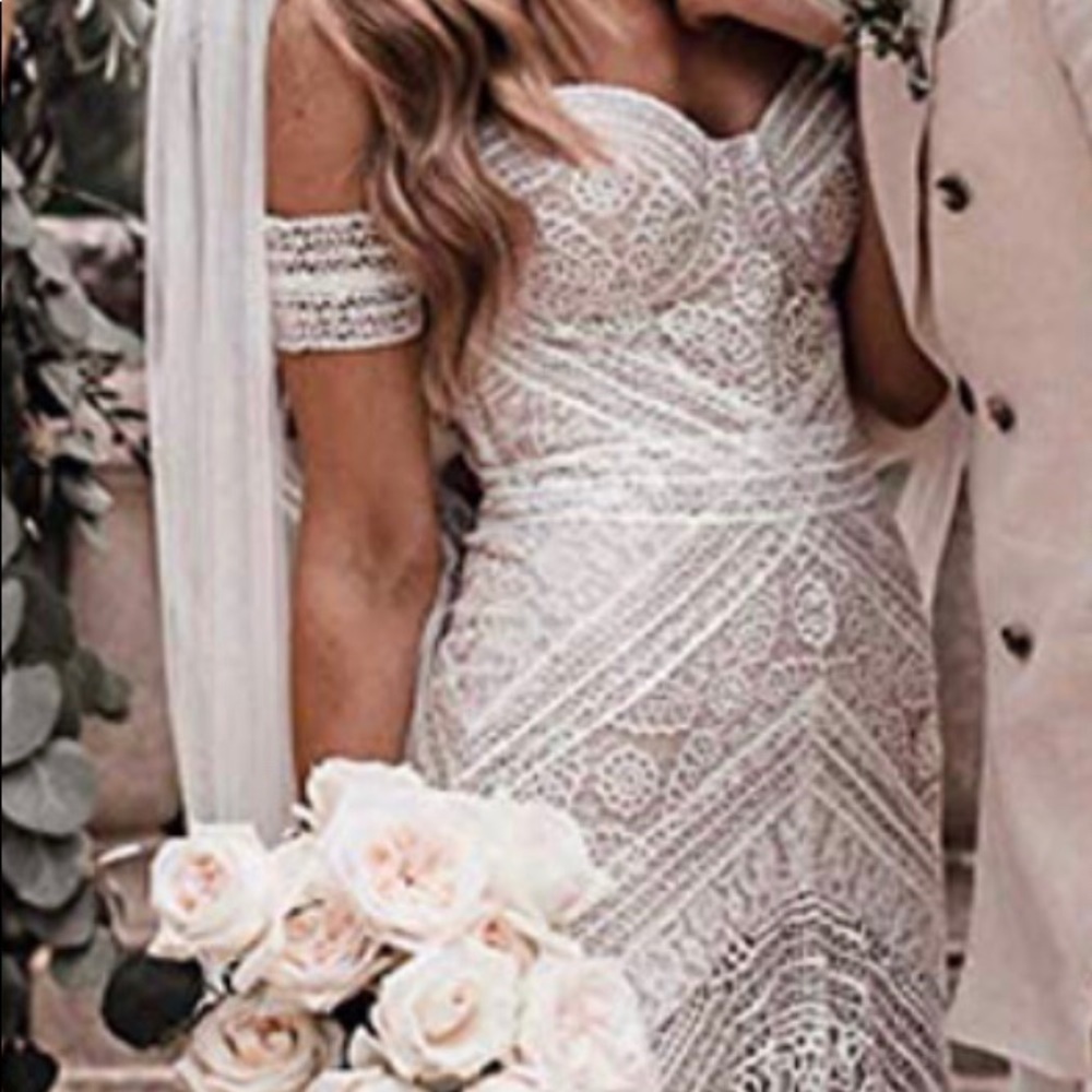 Beautiful Boho wedding dress
